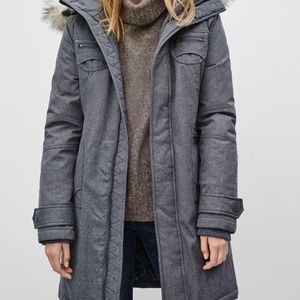 Aritzia Grey Parka
